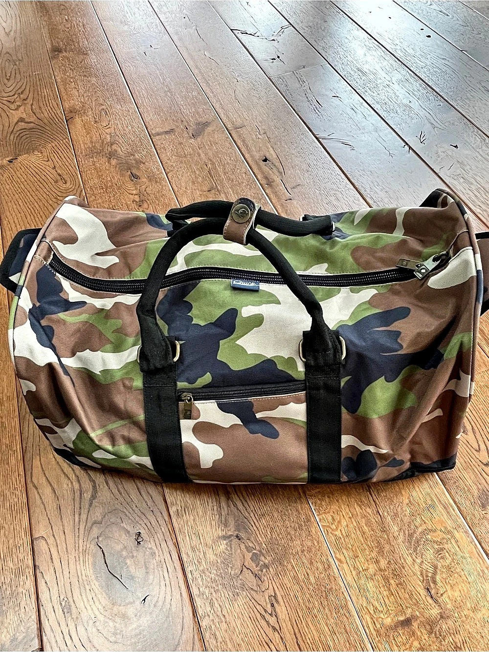 Chuck Brand Camo Duffel Bag